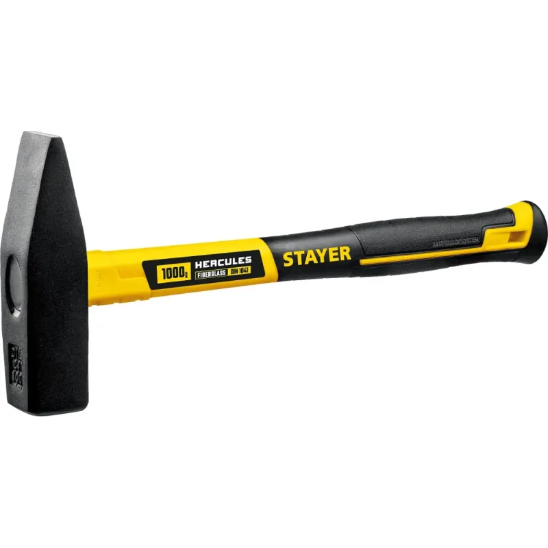 STAYER Hercules, Fiberglass, 1000 г, слесарный молоток, Professional (20050-10)