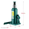 KRAFTOOL KRAFT-LIFT, 10 т, 230 - 460 мм, бутылочный гидравлический домкрат (43462-10)