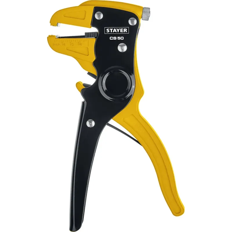 STAYER CS-50, 0.2 - 6 мм2, автоматический стриппер, Professional (22636)