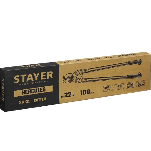 STAYER Hercules XC-25, d 25 мм, 350 мм, кабелерез, Professional (2334-35)