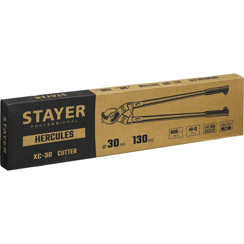 STAYER Hercules XC-30, d 30 мм, 600 мм, кабелерез, Professional (2334-60)