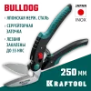KRAFTOOL BULLDOG, 250 мм, многофункциональные прямые технические ножницы (23203)