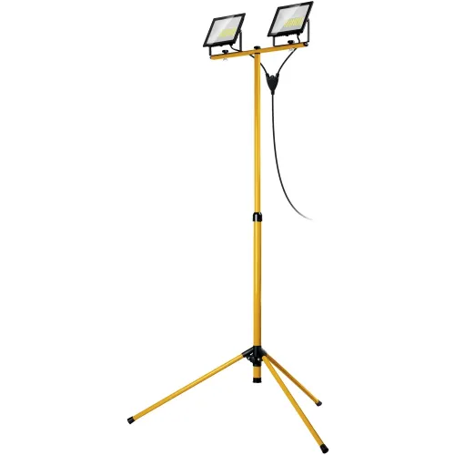 STAYER LED-MAX, 2 х 50 Вт, 6500 К, IP 65, 1.6 м, светодиодные прожекторы на штативе (56925-2-50)