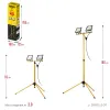 STAYER LED-MAX, 2 х 50 Вт, 6500 К, IP 65, 1.6 м, светодиодные прожекторы на штативе (56925-2-50)