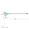 GRINDA PR-40 ALU, 440 х 250 х 1630 мм, 22 плоских зубца, алюминиевый черенок, веерные грабли, PROLine (39586)