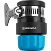 GRINDA TCC-34, диаметр 3/4″, с металлическим хомутом, для шланга, быстросъемный соединитель, PROLine (8-426335)