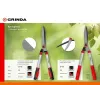 GRINDA GH-630, 630 мм, закаленные лезвия, антикор. покрытие, стальные рукоятки, кусторез (8-423551)
