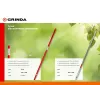 GRINDA TH-24, 1250-2400 мм, сталь, высокоуглеродистая сталь, для штанговых сучкорезов, телескопическая ручка (8-424447)