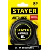 STAYER AutoLock, 5 м х 25 мм, рулетка с автостопом (2-34126-05-25)