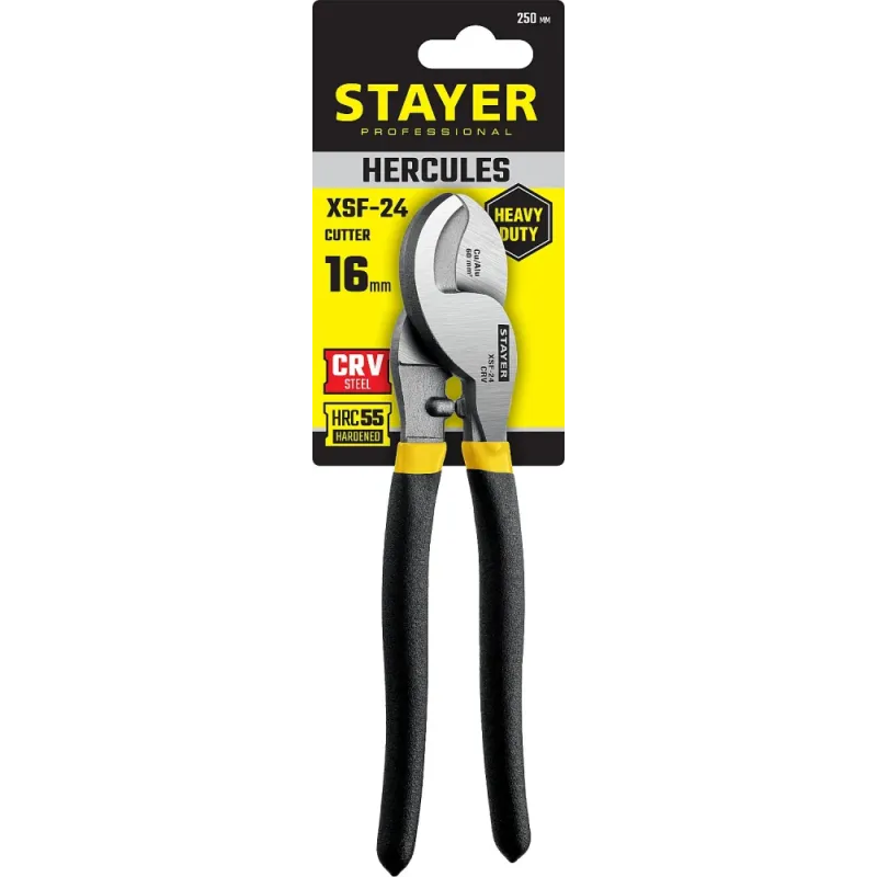 STAYER Hercules XSF-24, d 16 мм, 240 мм, усиленный, кабелерез, Professional (2333-25)