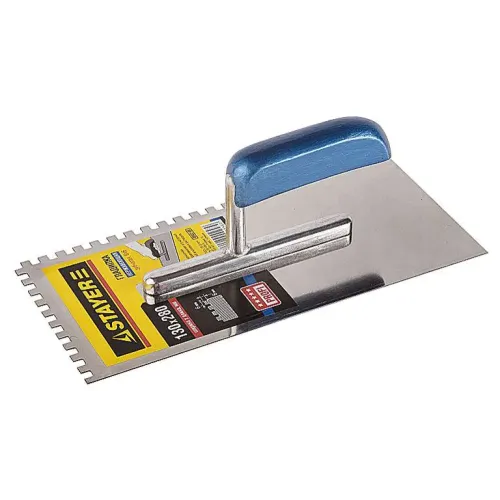 STAYER 130 х 280 мм, зуб 6 х 6 мм, штукатурная гладилка, Professional (0802-06)
