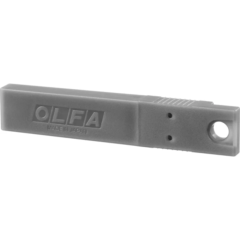 OLFA 18 мм, 5 шт, в пластиковом кейсе + блистер, тефлоновые сегментированые лезвия (OL-LFB-5B)