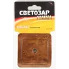 СВЕТОЗАР Гамма, телевизионная, цвет орех, электрическая розетка (SV-54115-N)