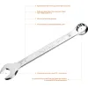 KRAFTOOL 30 мм, комбинированный гаечный ключ (27079-30)