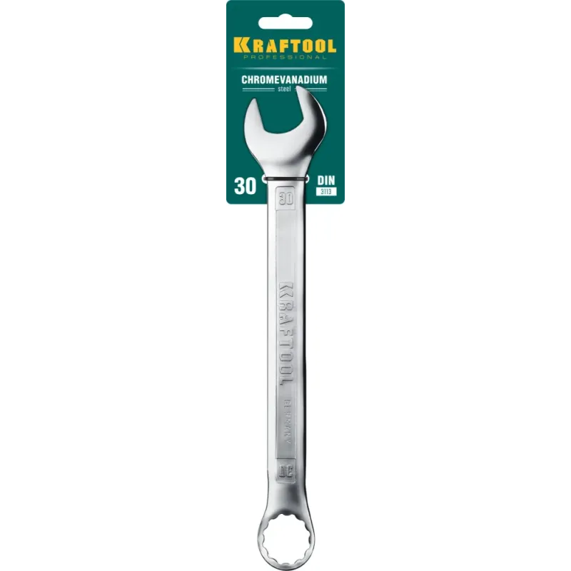 KRAFTOOL 30 мм, комбинированный гаечный ключ (27079-30)