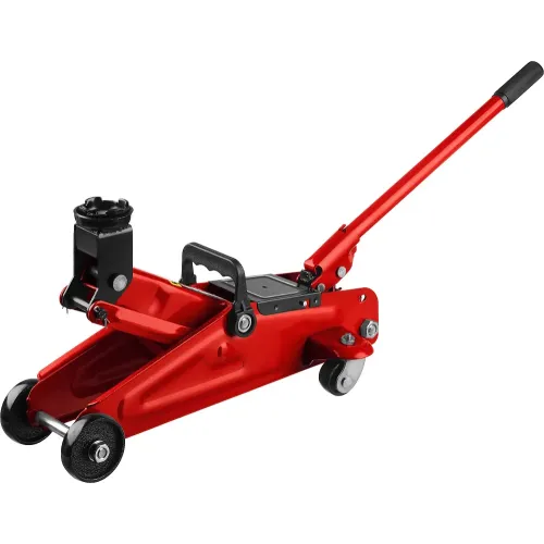 STAYER R-22 RED FORCE, в кейсе, 2 т, 125 - 320 мм, подкатной домкрат для легковых а/м, Professional (43152-2-K)