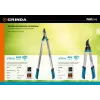 GRINDA PL-740, длина 740 мм, лезвия из высокоуглеродистой закаленной стали, алюминиевые рукоятки, большой плоскостной сучкорез, PROLine (424519)