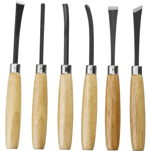 STAYER MaxCut 6 предм, набор фигурных стамесок-резцов по дереву (1832-H6)