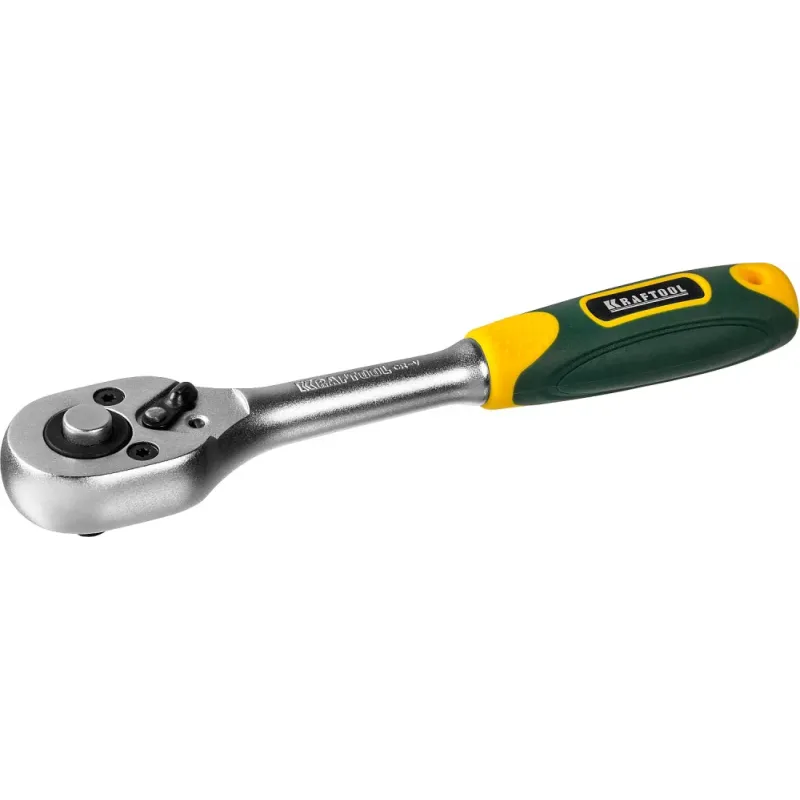 KRAFTOOL 1/4″, 72 зубца, трещотка для торцовых головок (27791-1/4)