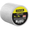 STAYER FIBER-Tape, 10 см х 20 м, 3 х 3 мм, самоклеящаяся серпянка, Professional (1246-10-20)