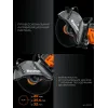 KRAFTOOL 4800 Вт, 400 мм, без диска, бензорез по бетону (бетонорез) (K970-16)