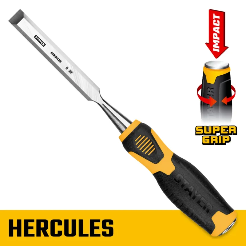 STAYER Hercules, 8 мм, стамеска-долото, Professional (18205-08)