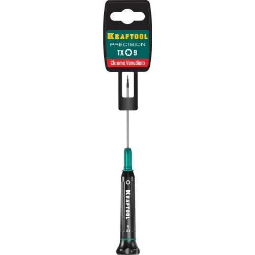 KRAFTOOL Precision TX9, отвертка для точных работ (25684-09)