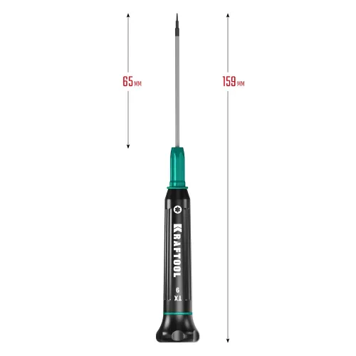 KRAFTOOL Precision TX9, отвертка для точных работ (25684-09)