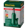 KRAFTOOL DOUBLE RAM, 6 т, 170 - 420 мм, с увеличенным подъемом, двухштоковый бутылочный домкрат (43463-6)