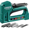 KRAFTOOL Universal, 7-в-1: 53 (A/10/JT21) 23GA (6 - 14 мм)/140 (G/11/57) 20GA (8 - 14 мм)/13/53F/36/500, универсальный легкий степлер (31524)