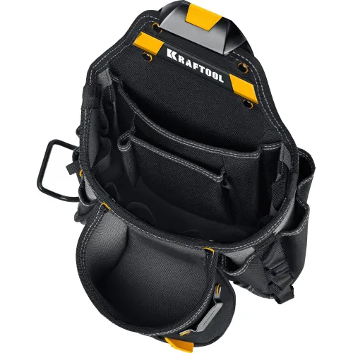 KRAFTOOL KBS-4 пояс монтажника, в комплекте: пояс монтажника и 3 сумки (38760-4)