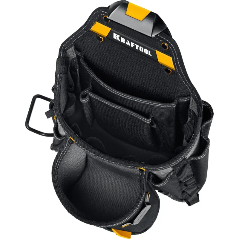 KRAFTOOL KBS-4 пояс монтажника, в комплекте: пояс монтажника и 3 сумки (38760-4)