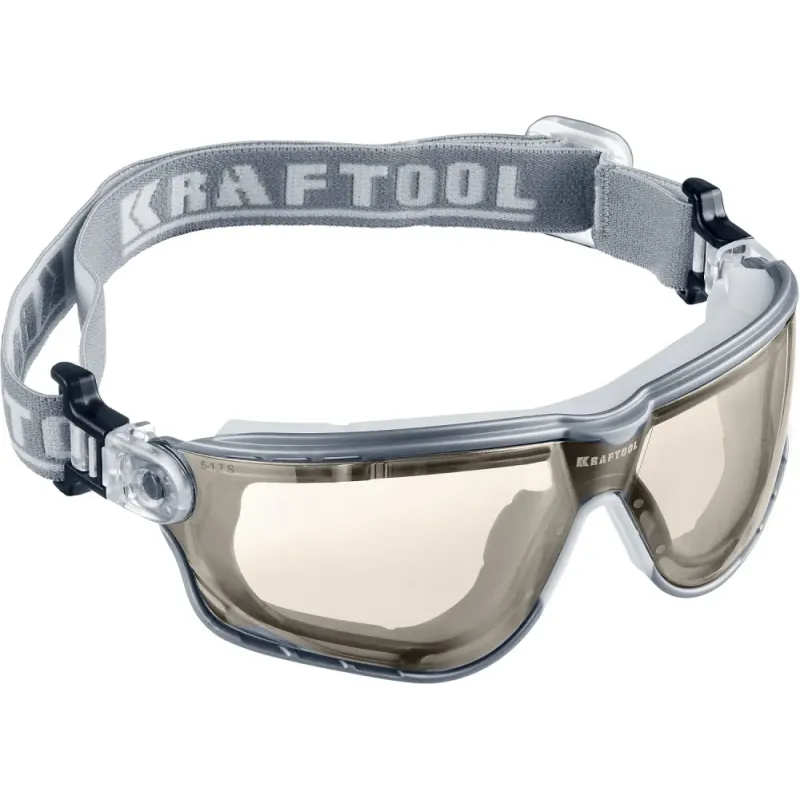 KRAFTOOL ASTRO прозрачные защитные очки, открытые, антибликовое покрытие, наголовная лента, оптический класс 1 (11009)