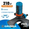 GRINDA RX-2, с шестерённой передачей, пластиковый, на подставке, стационарный распылитель, PROLine (429303)