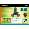 GRINDA RX-2, с шестерённой передачей, пластиковый, на подставке, стационарный распылитель, PROLine (429303)
