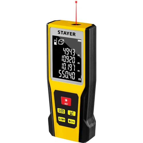 STAYER 60 м, лазерный дальномер, Professional (34957)