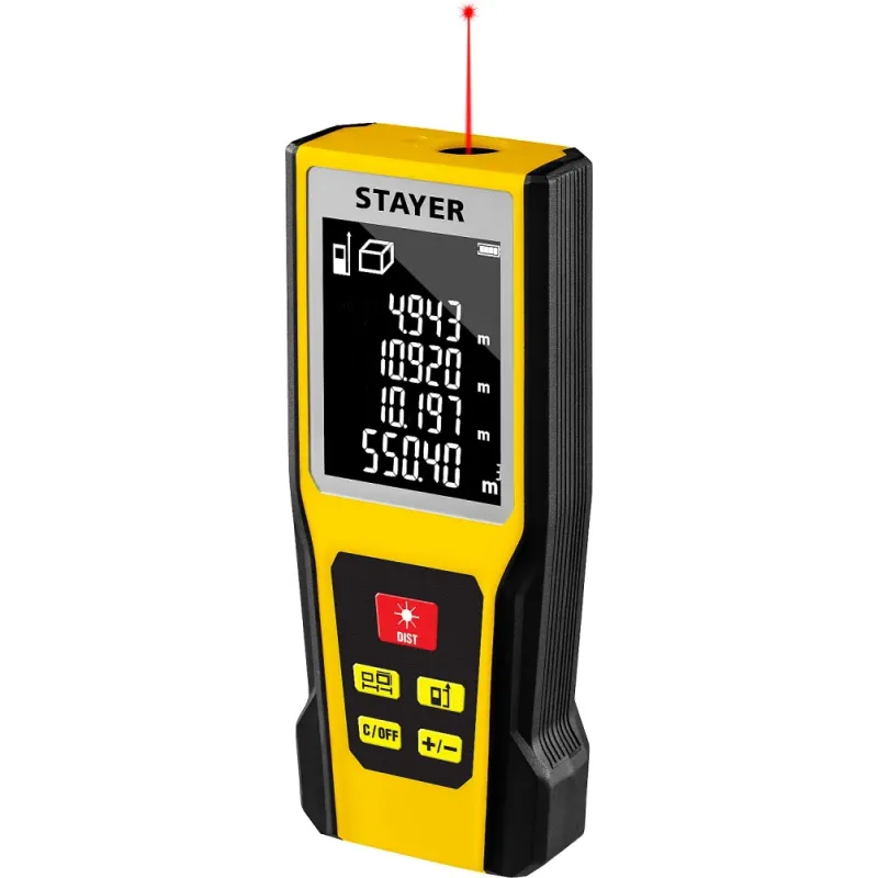 STAYER 60 м, лазерный дальномер, Professional (34957)