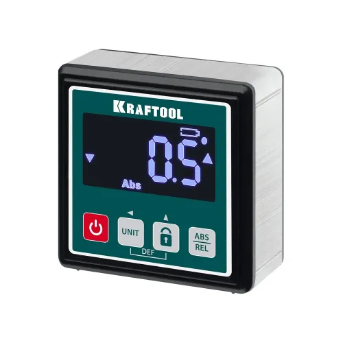 KRAFTOOL KOMPAKT, 4 х 90 С, точность 0.1, уровень-уклономер электронный (34687)