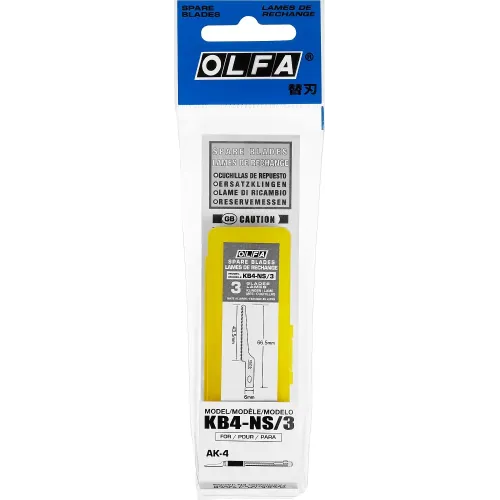 OLFA 6 мм, для ножа, пильные лезвия (OL-KB4-NS/3)