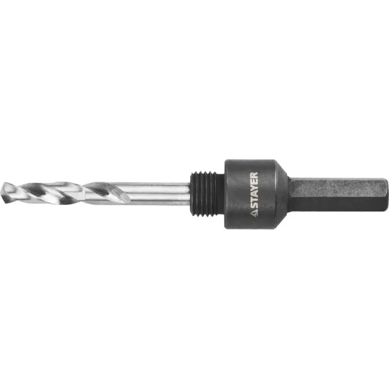 STAYER HEX 1/4″ (6,35 мм) державка для биметаллических коронок 16-30 мм (29549)