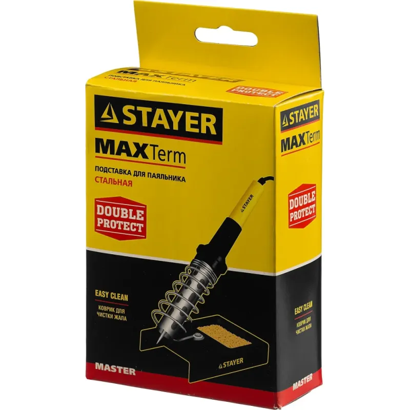 STAYER MAXTerm, стальная штампованная подставка для паяльников (55318)