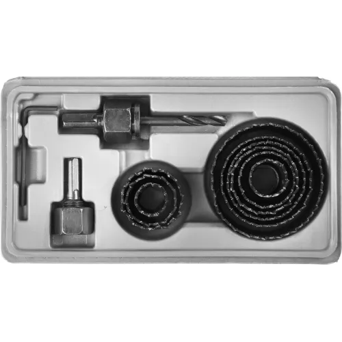 STAYER Maxcut, 9 шт, 19-64 мм, набор кольцевых коронок по дереву (29600-H11)