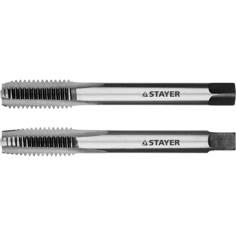 STAYER M10 х 1.5, 2 шт, комплект метчиков (28025-10-1.5-H2)