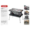 KETER FOLDING 850х550х755 мм, складной столярный верстак (38730)