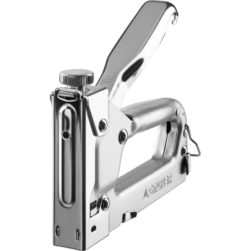 STAYER Pro-53, тип 53 (A/10/JT21) 23GA (4 - 14 мм), усиленный степлер для скоб, Professional (3150)