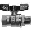 ЗУБР d 1/2″, ручка ″бабочка″, шаровой кран (4-51324-C-1/2)