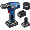 ЗУБР 12 В, 40 Н·м, 2 АКБ тип Т7 (4 А·ч), дрель-шуруповерт, сумка, Профессионал (DL-121-42)