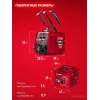 ЗУБР MIG & CUT 5-в-1, MIG / MAG, PLASMA CUT, FCAW, MMA, TIG, 220 А, полуавтомат сварочный, с газом / без газа, горелка ПСГ-220 (ПСГ-М9-220-Р)