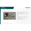 KRAFTOOL EXTREM, d 12.4х8х56 мм, Z3, 90°, сталь M35, U-образная спираль, зенковка (29734-6)
