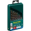 KRAFTOOL COBALT-8, 13 шт, (1.5-6.5 мм), сталь М42, HSS-Co(8%), набор сверл по металлу (29656-H13)